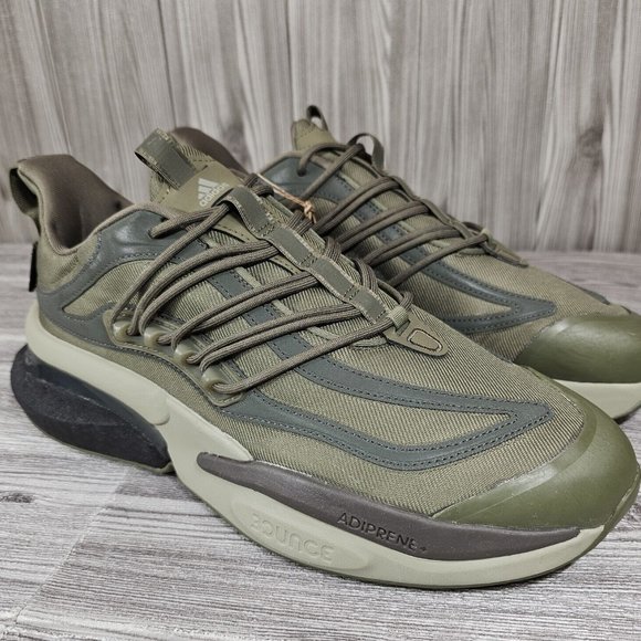Adidas AlphaBoostV1Cordura Olive Strata Reflective Shoes IG3129Men's Size 11NEW